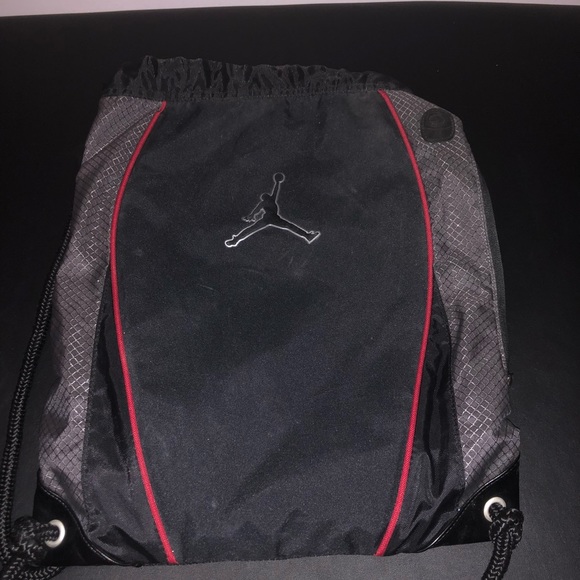 jordan string bag